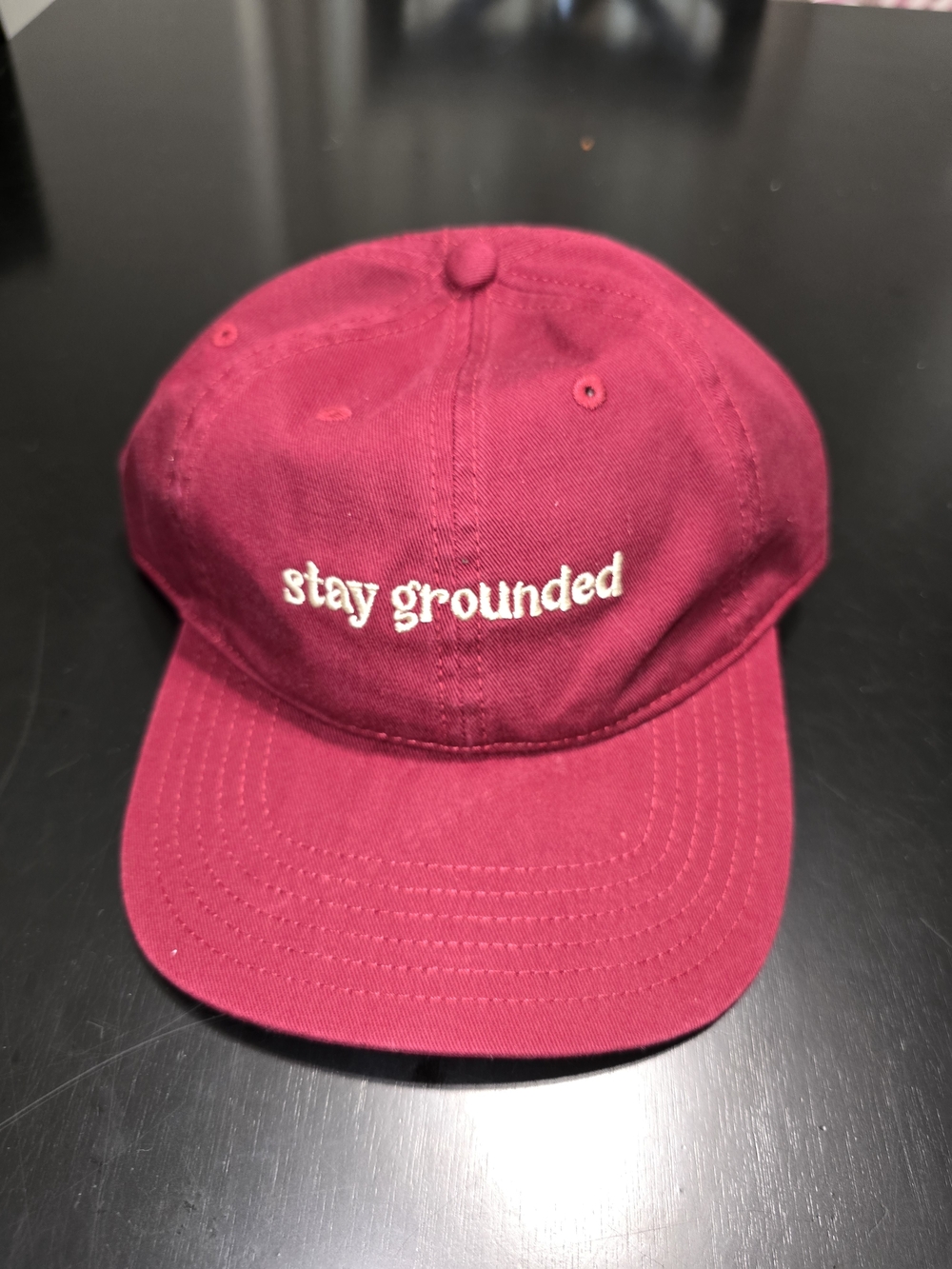 MAD Engine 'Stay Grounded' Embroidered Cap
